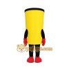 Happy Yellow Cup Mascot Costume