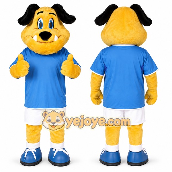 Sport Bulldog Mascot Costume