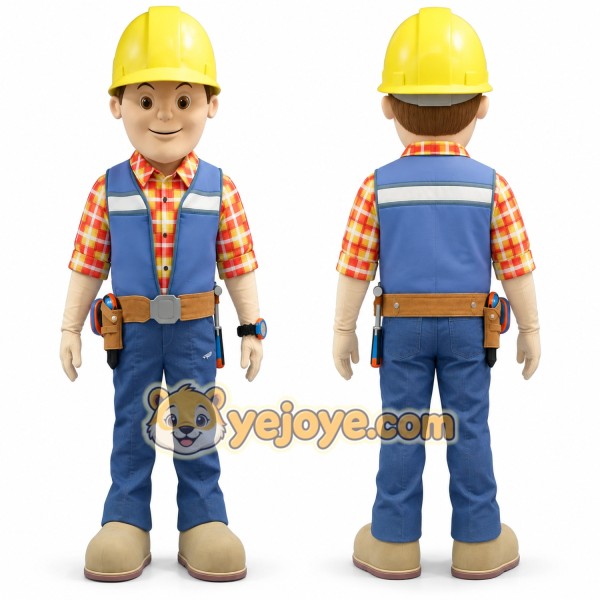Building Engineer Mascot Costume