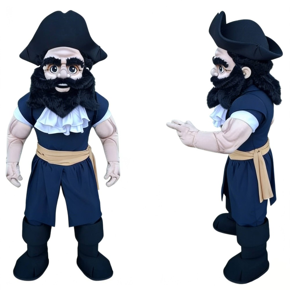 Power Pirate Mascot Costume