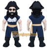 Power Pirate Mascot Costume Power Pirate Mascot Costume
