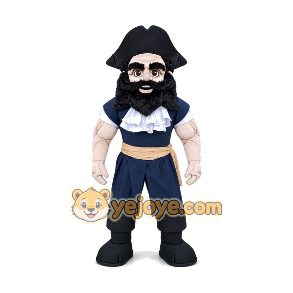 Power Pirate Mascot Costume