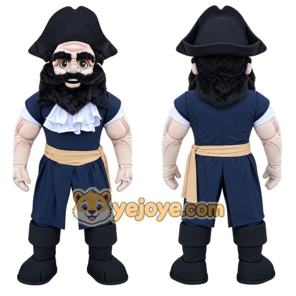Power Pirate Mascot Costume