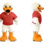 Sport Lightweight Duck Mascot Costume