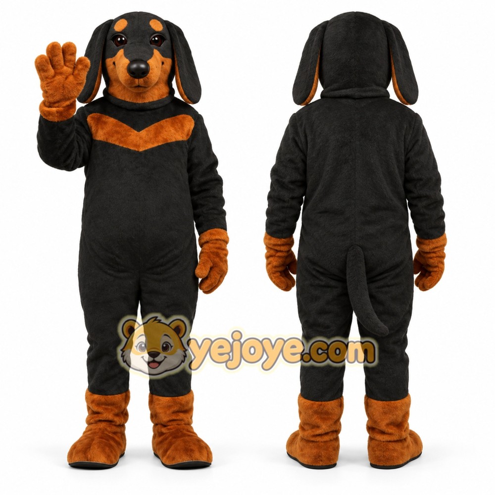 Dachshund Dog Mascot Costume Dachshund Dog Mascot Costume