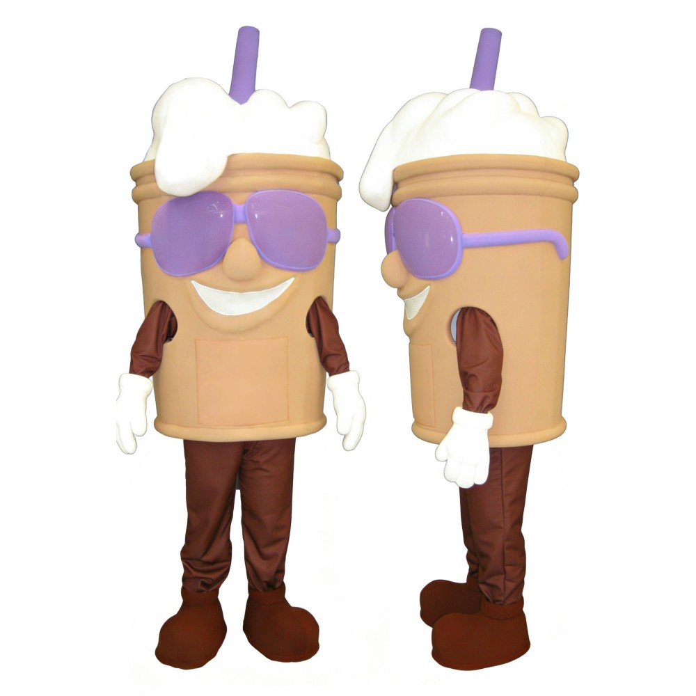 Ice Cream Cup Mascot Costume