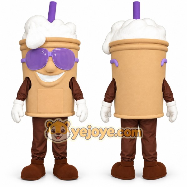 Ice Cream Cup Mascot Costume