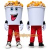 Popcorn Cup Mascot Costume Popcorn Cup Mascot Costume