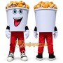 Popcorn Cup Mascot Costume