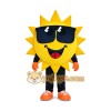 Sun Mascot Costume with Sunglasses