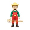 Happy Cowboy Mascot Costume Happy Cowboy Mascot Costume