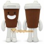 Happy Coffee Cup Mascot Costume