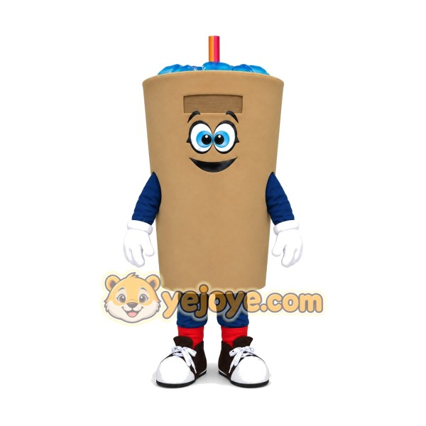 Friendly Coffee Cup Mascot Costume