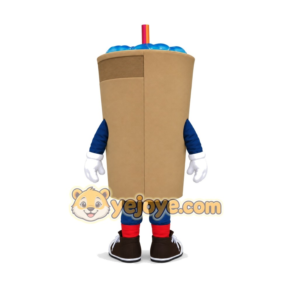 Friendly Coffee Cup Mascot Costume