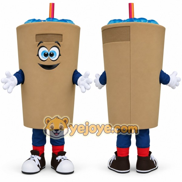 Friendly Coffee Cup Mascot Costume