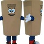 Friendly Coffee Cup Mascot Costume