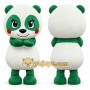 Green Panda Mascot Costume
