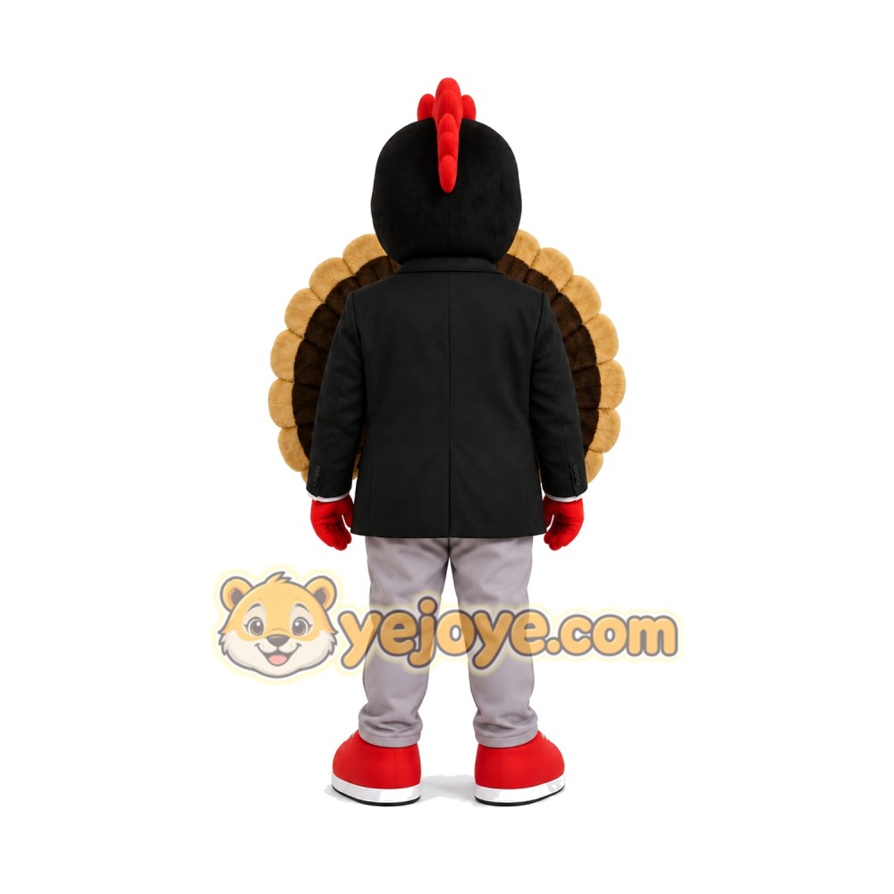 Happy Turkey Mascot Costume