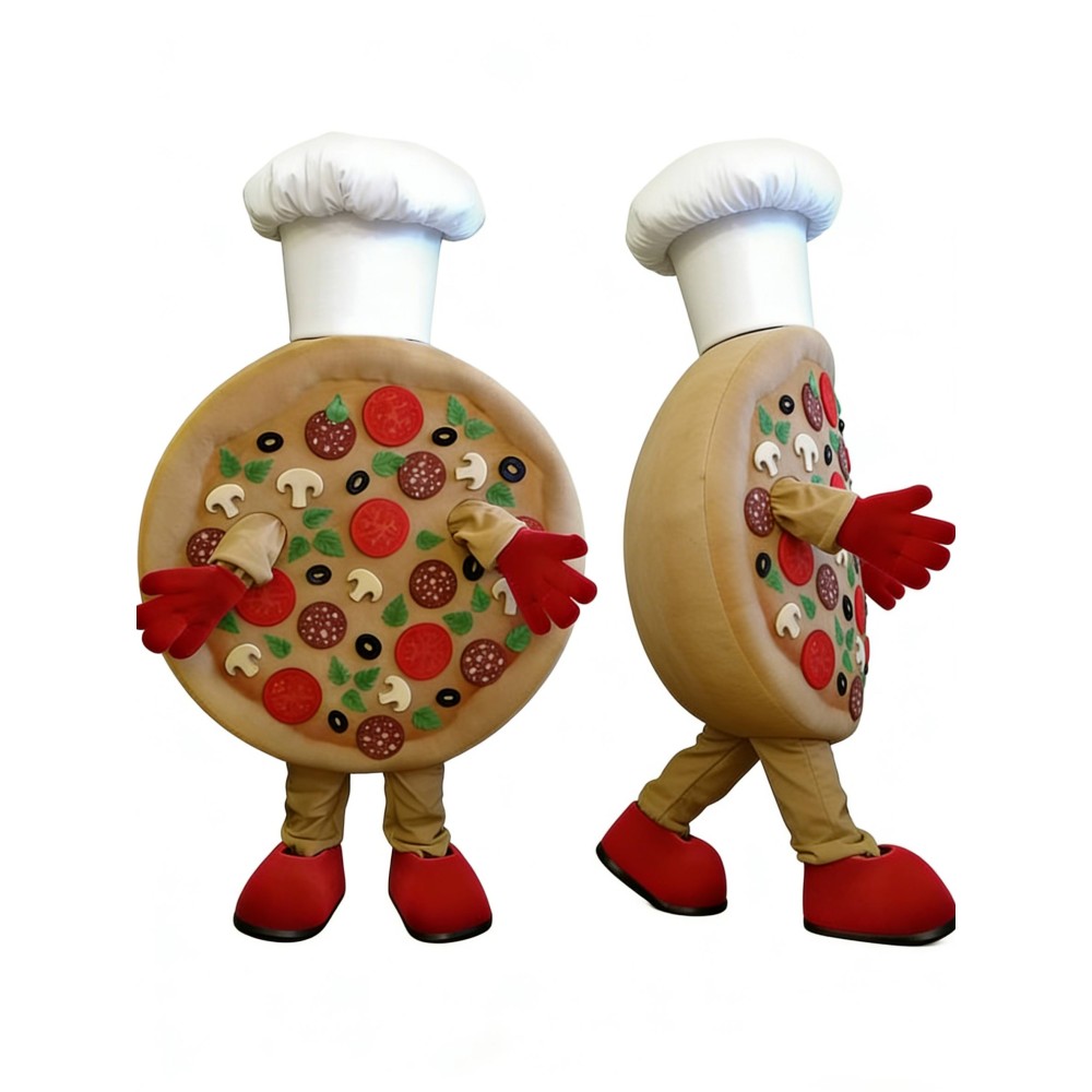Realistic Lightweight Pizza Mascot Costume