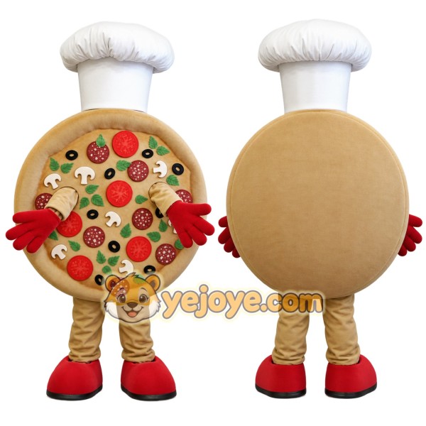 Realistic Lightweight Pizza Mascot Costume