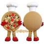 Realistic Lightweight Pizza Mascot Costume
