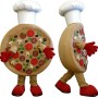Realistic Lightweight Pizza Mascot Costume