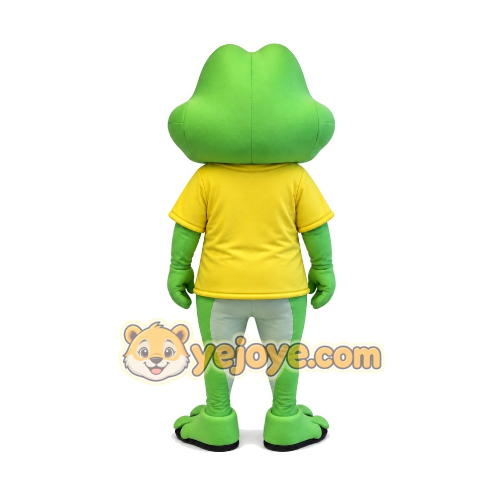Happy Lightweight Frog Mascot Costume Happy Lightweight Frog Mascot Costume