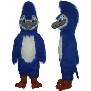Realistic Blue Jay Mascot Costume