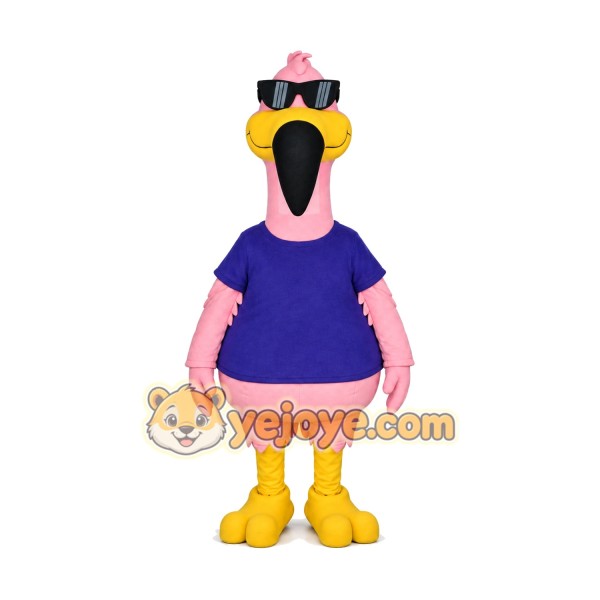 Flamingos Mascot Costume