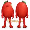 Red Lightweight Apple Mascot Costume Red Lightweight Apple Mascot Costume