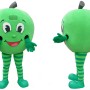 Green Lightweight Apple Mascot Costume