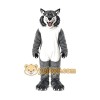 Realistic Wolf Mascot Costume Realistic Wolf Mascot Costume