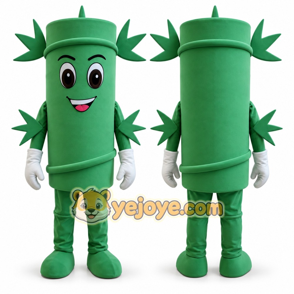 Bamboo Mascot Costume Bamboo Mascot Costume