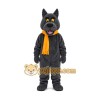 Happy Wolf Mascot Costume Happy Wolf Mascot Costume