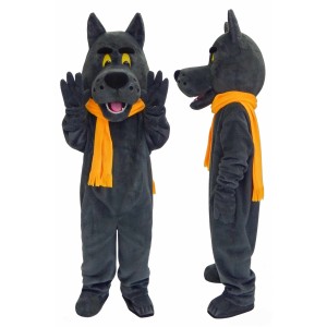 Happy Wolf Mascot Costume