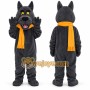 Happy Wolf Mascot Costume