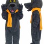 Happy Wolf Mascot Costume