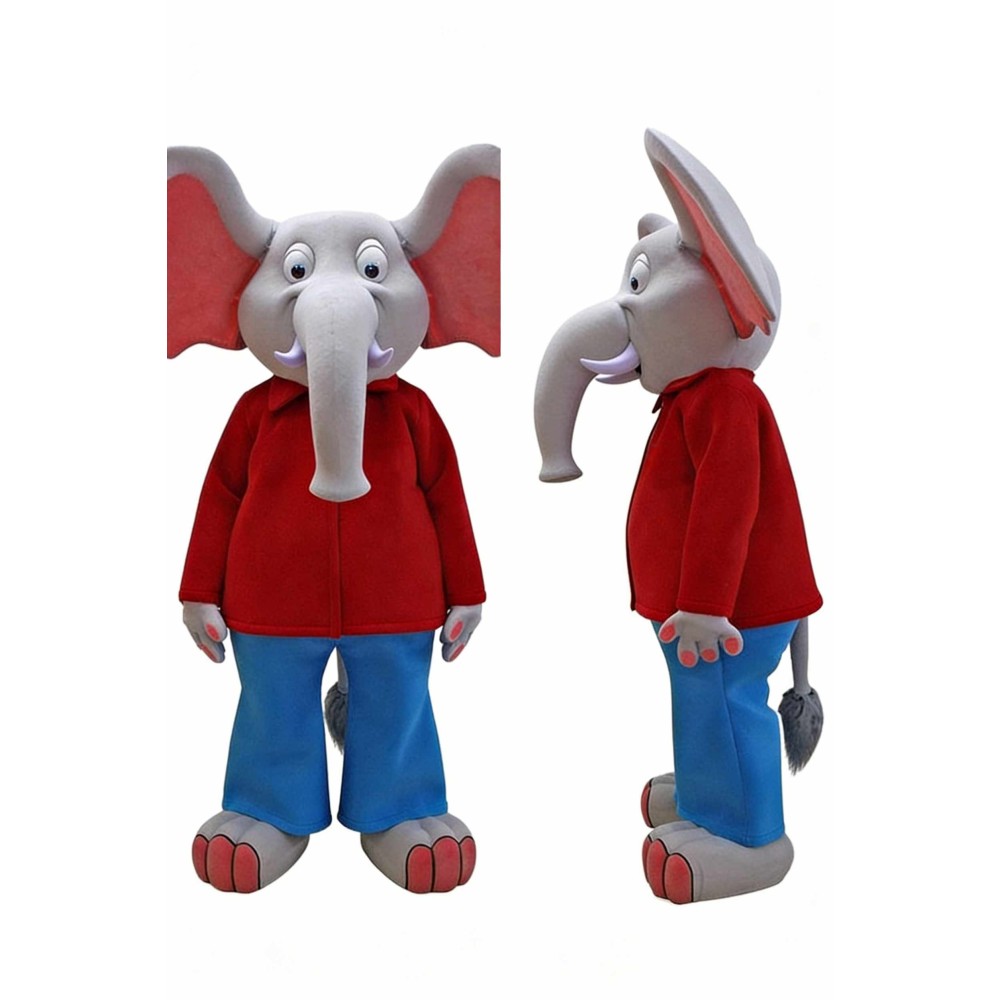 Sport Elephant Mascot Costume