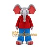 Sport Elephant Mascot Costume