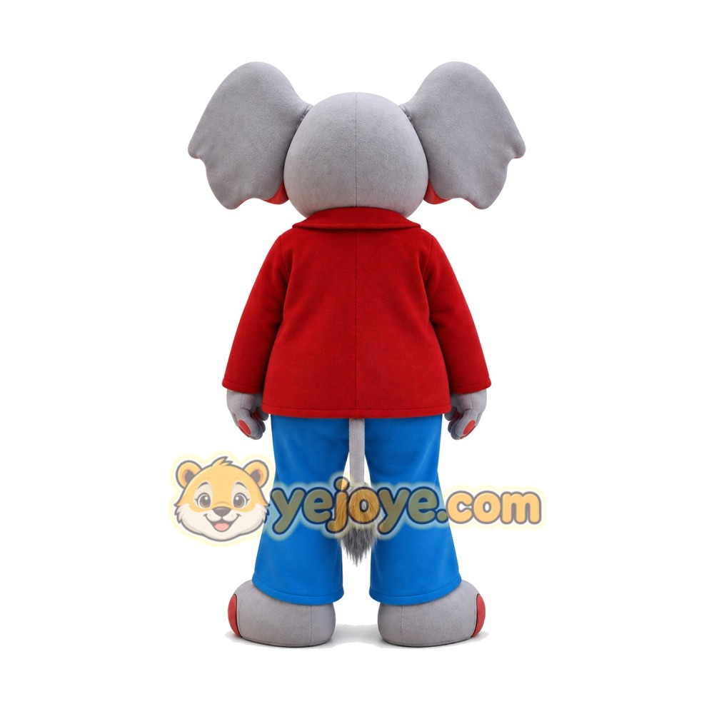 Sport Elephant Mascot Costume