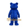 Fierce Blue Bear Mascot Costume Fierce Blue Bear Mascot Costume
