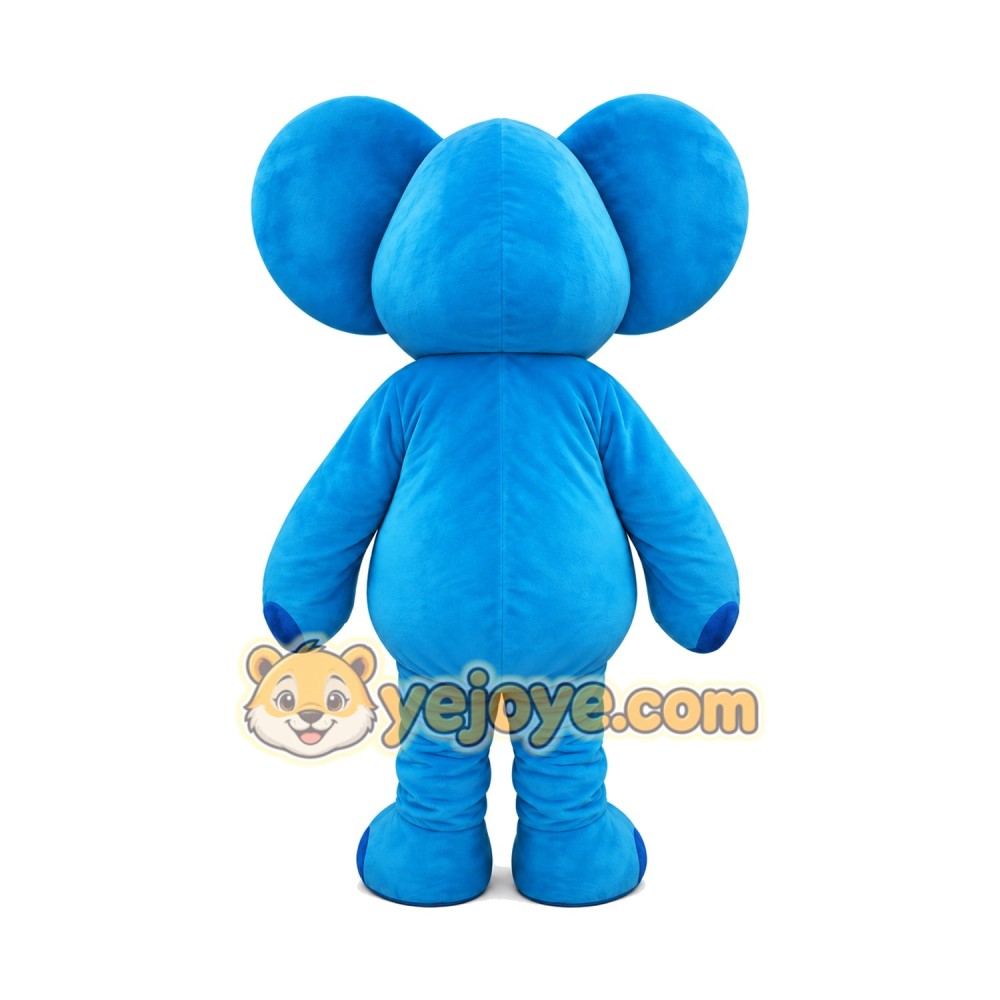 Blue Lightweight Elephant Mascot Costume Blue Lightweight Elephant Mascot Costume