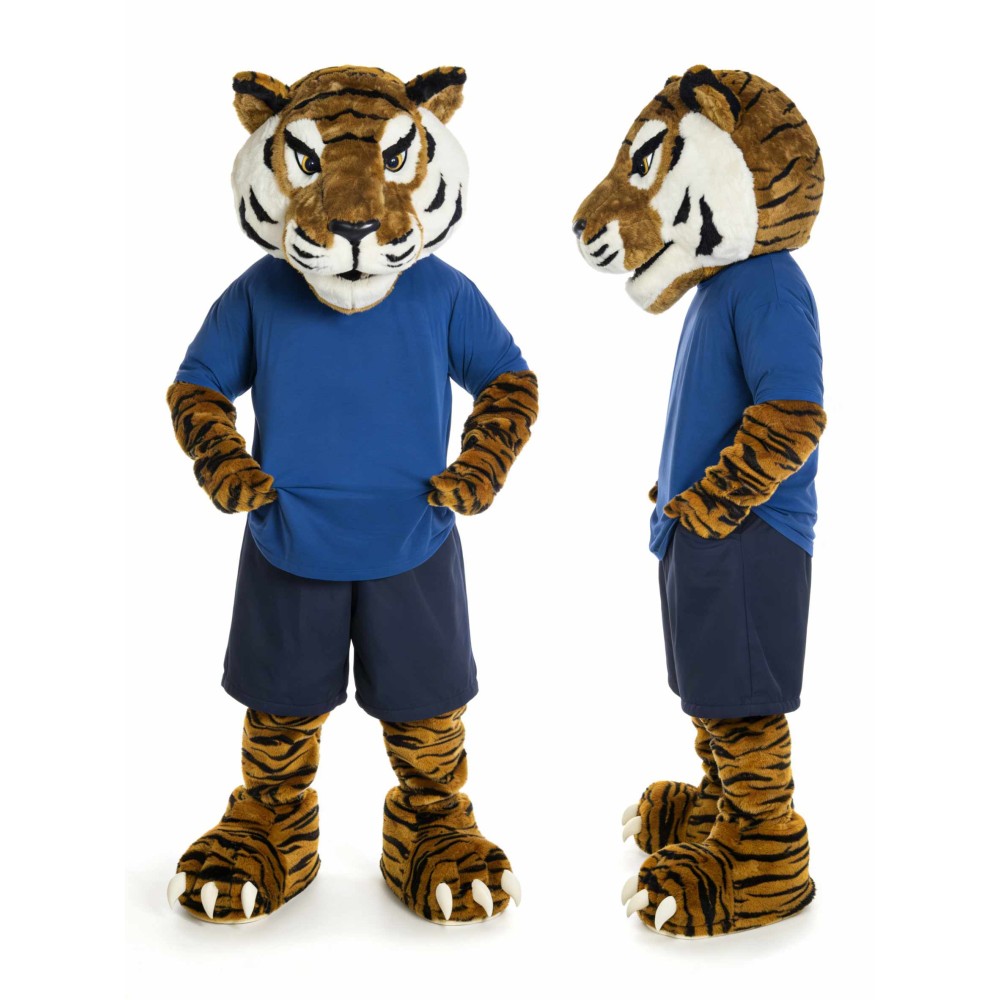 Fierce Lightweight Tiger Mascot Costume