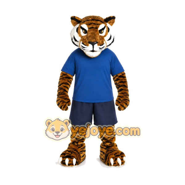 Fierce Lightweight Tiger Mascot Costume