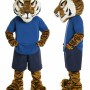Fierce Lightweight Tiger Mascot Costume