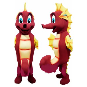 Seahorse Mascot Costume