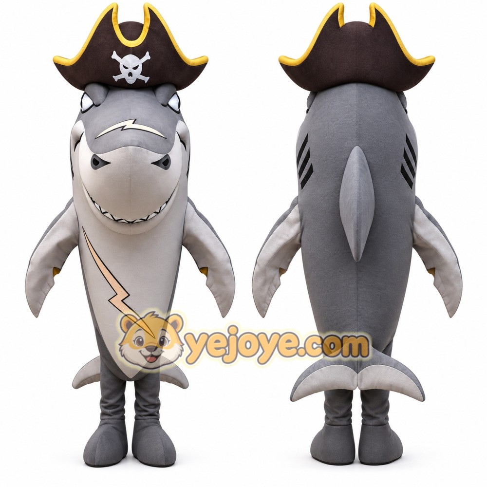 Fierce Shark Mascot Costume