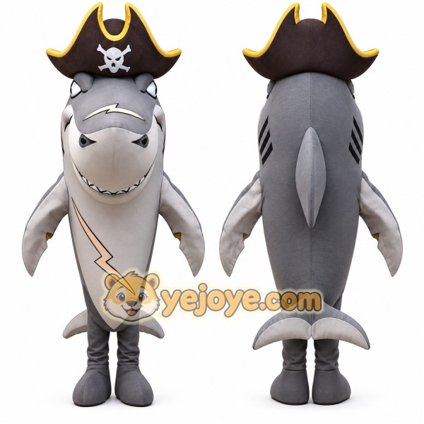 Fierce Shark Mascot Costume