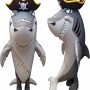 Fierce Shark Mascot Costume