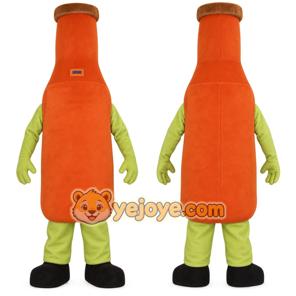 Realistic Bottle Mascot Costume